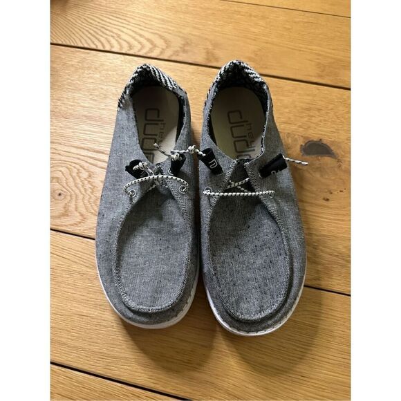 NWOT Hey dude Wendy chambray onyx 6 - Picture 1 of 6